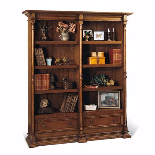Picture of REILLY DOUBLE BOOKCASE