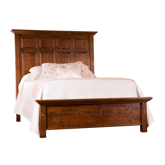 Picture of TALL PANEL BED WITH SHORTENED FOOTBOARD