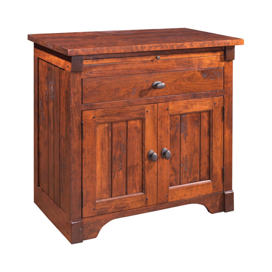 Picture of NIGHTSTAND WITH DRAWER AND DOORS