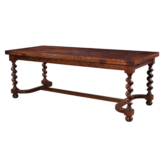 Picture of REFECTORY TABLE WITH BARLEY TWIST LEGS