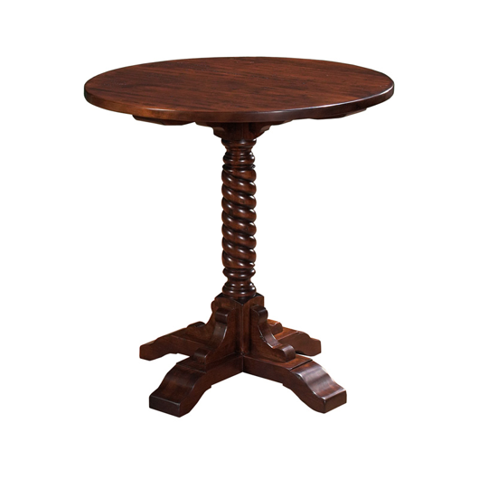 Picture of TWISTED PEDESTAL CRICKET TABLE