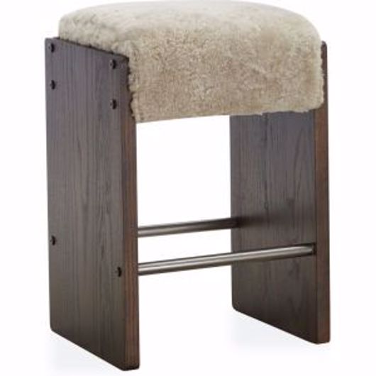 Picture of L9198-10 LEATHER COUNTER STOOL