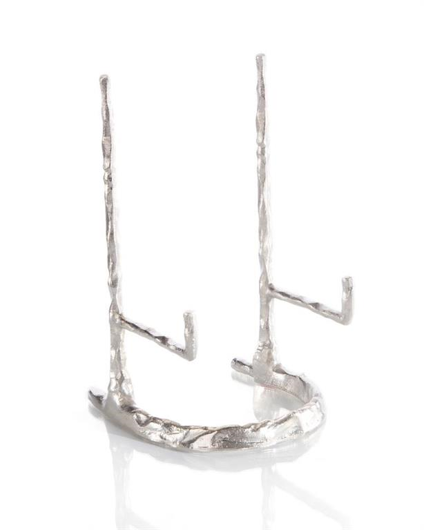 Picture of GIACOMETTI PLATE STAND IN NICKEL