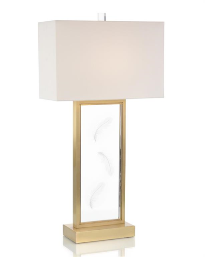 Picture of FLOATING GHOST FEATHERS TABLE LAMP