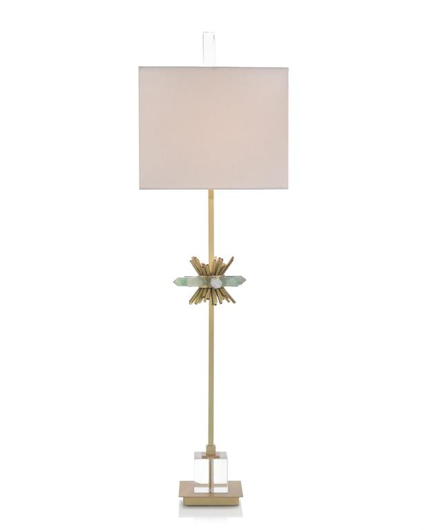 Picture of FLUORITE POINTS BUFFET LAMP