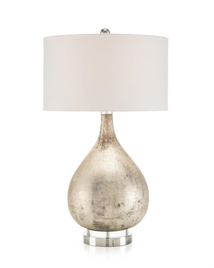 Picture of TABLE LAMP IN WEATHERED SILVER FINISH