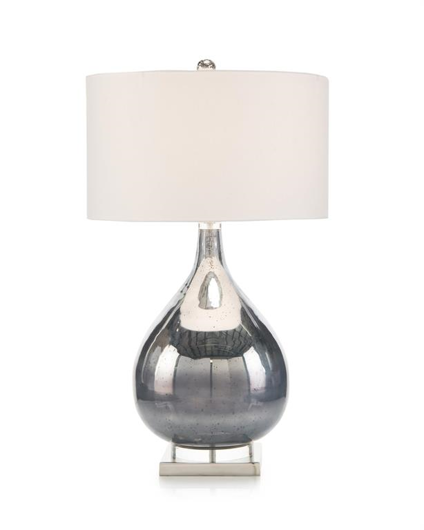 Picture of SMOKY BLUE TABLE LAMP