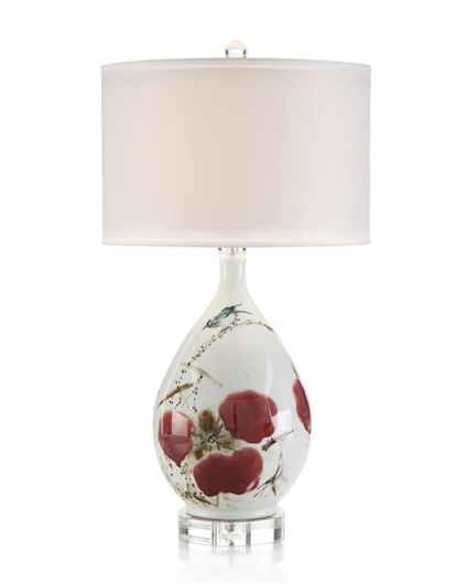 Picture of TRADITIONAL HAND-PAINTED CERAMIC TABLE LAMP