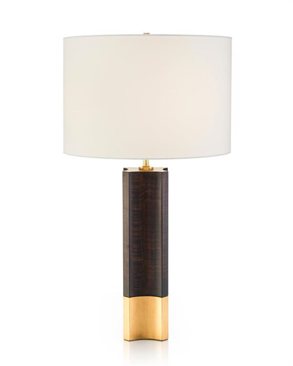 Picture of WOOD VENEER TABLE LAMP