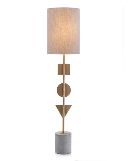 Picture of GEOMETRIC CANDLESTICK LAMP
