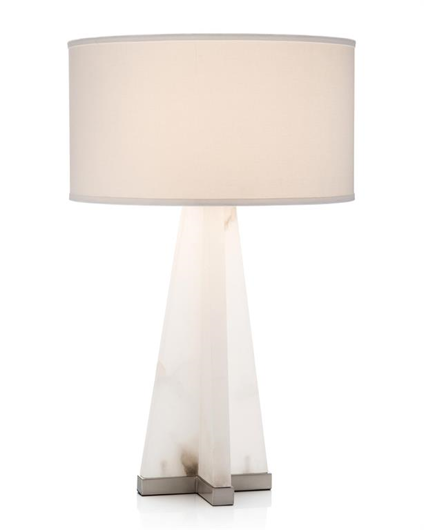 Picture of SCULPTURAL ALABASTER TABLE LAMP