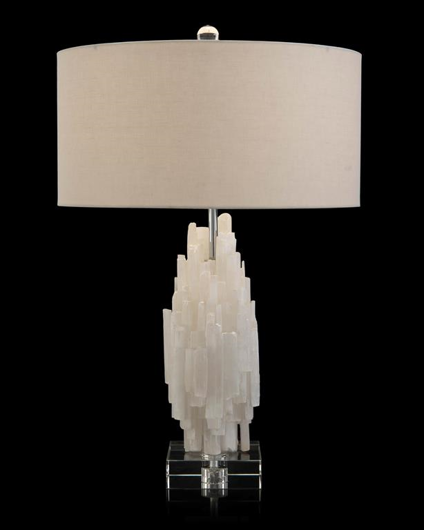 Picture of TIERED SELENITE TABLE LAMP