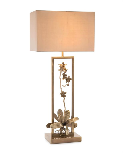 Picture of BLOOMING PIERCED ORCHID TABLE LAMP