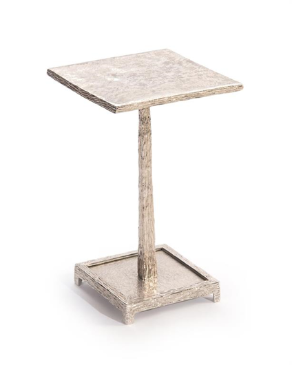 Picture of TEXTURED NICKEL MARTINI TABLE