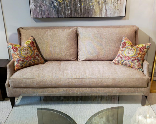 Picture of SCOOP-ARM SOFA WITH TOSS PILLOWS