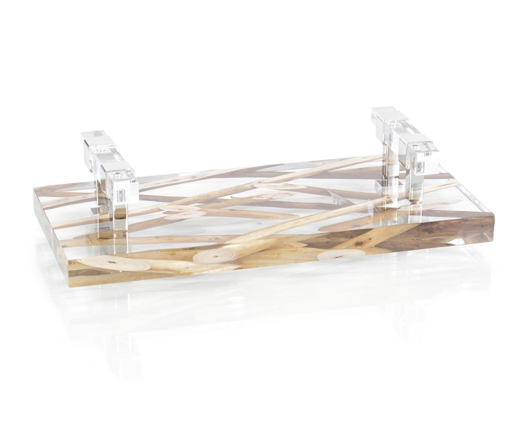Picture of BRANCHES SUSPENDED IN ACRYLIC TRAY