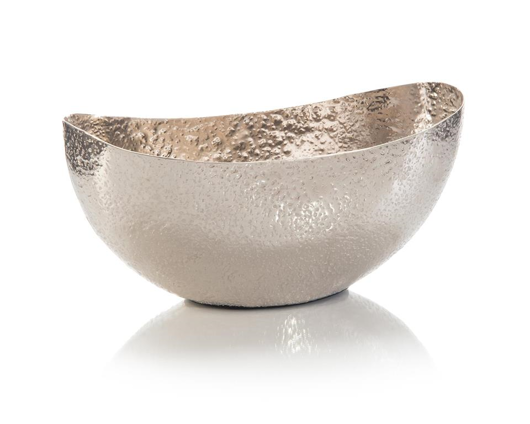 Picture of OVAL BOWL IN WEATHERED SILVER