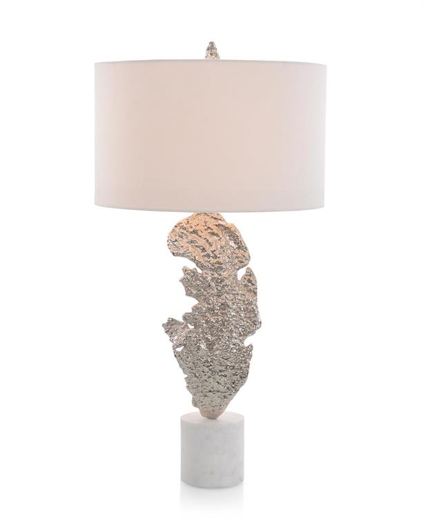 Picture of SCULPTED LEAF TABLE LAMP