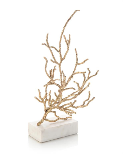 Picture of CORAL SCULPTURE IN BRASS