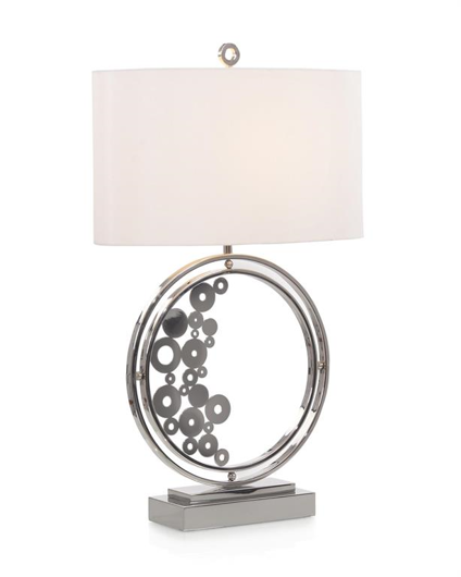 Picture of REFLECTIVE STAINLESS STEEL TABLE LAMP