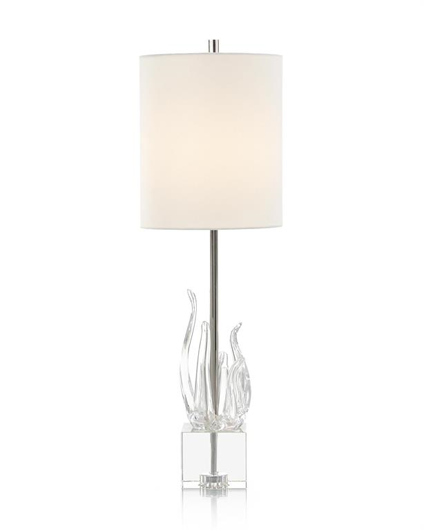 Picture of GLASS SCULPTURE TABLE LAMP