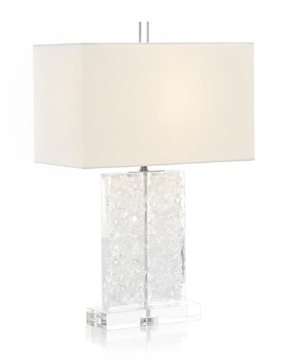 Picture of GLASS AND ACRYLIC FORMED TABLE LAMP