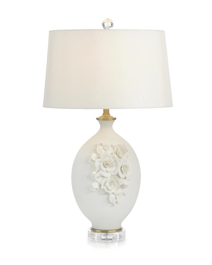 Picture of BOTANICAL PORCELAIN TABLE LAMP II