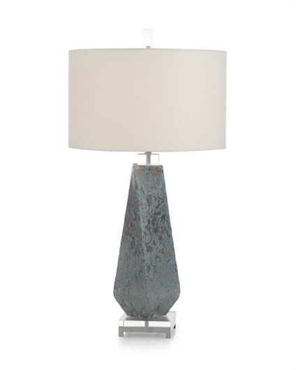 Picture of SHADES OF BLUE TABLE LAMP WITH A TWIST