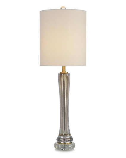 Picture of GOLD HANDBLOWN GLASS TABLE LAMP
