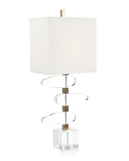 Picture of ASYMMETRICAL CRYSTAL TABLE LAMP