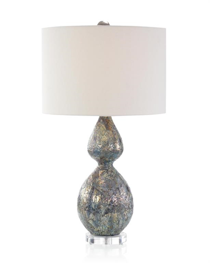 Picture of GLASS MOSAIC TABLE LAMP