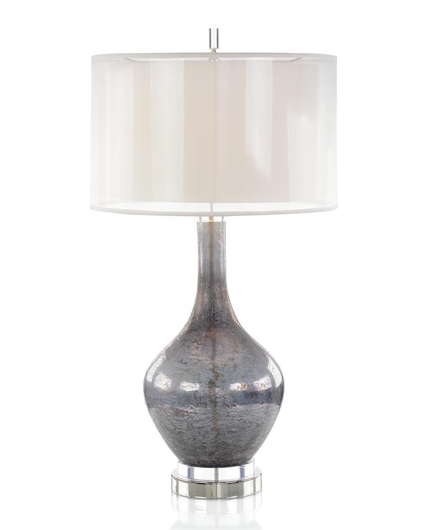 Picture of DAPPLED DEEP GREY TABLE LAMP