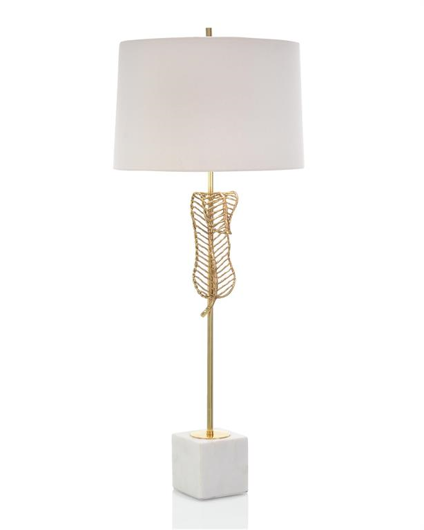 Picture of GOLD LEAF TABLE LAMP