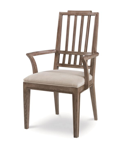 Picture of CASA BELLA SLAT BACK DINING ARM CHAIR