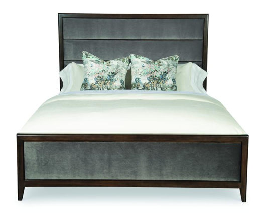Picture of ARIA BED W/UPH HB & FB  - KING SIZE 6/6