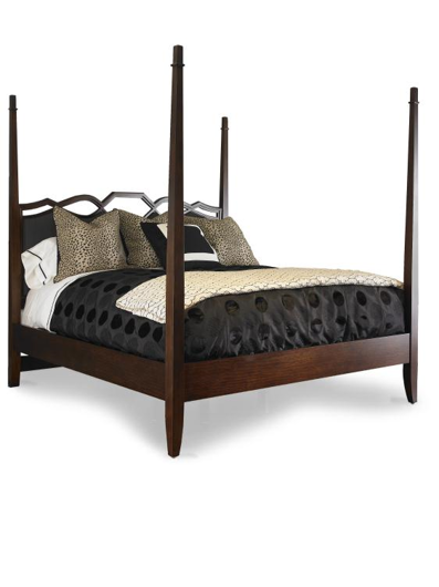 Picture of SPIRE POSTER BED WITH UPH HEADBOARD - KING SIZE 6/6