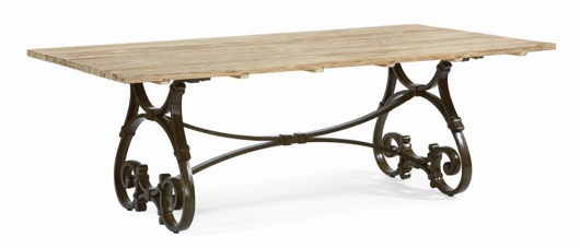 Picture of 84" RECTANGULAR TRESTLE TABLE