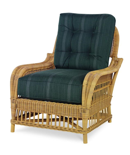 Picture of MAINLAND WICKER LOUNGE CHAIR W/ BUTTON BACK