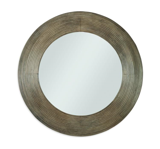Picture of CASA BELLA REEDED MIRROR - TIMBER GRAY FINISH