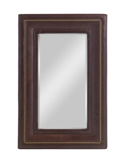 Picture of HUGHES UPHOLSTERED MIRROR - VERTICAL