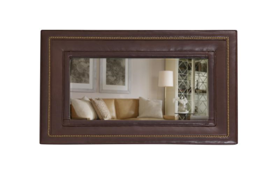 Picture of HUGHES UPHOLSTERED MIRROR - HORIZONTAL