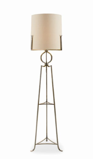 Picture of POLISHED STEEL FLOOR LAMP