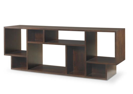 Picture of PARAGON CLUB GEOMETRIC ENTERTAINMENT BOOKCASE