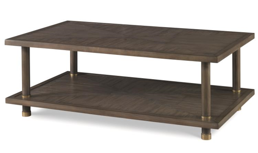 Picture of BISCAYNE COCKTAIL TABLE-MINK GREY