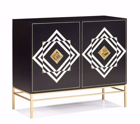 Picture of AIMEE HALL CHEST - GOLD