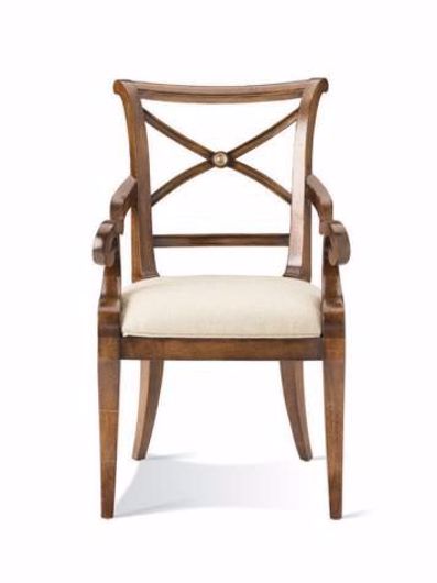 Picture of X-BACK ARM CHAIR