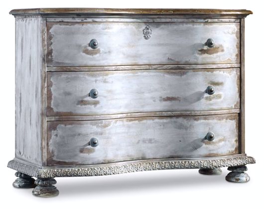 Picture of Three-Drawer Chest - Blue        