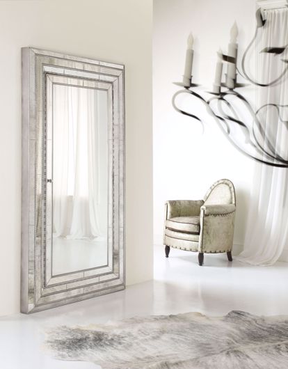 Picture of Glamour Floor Mirror w/ Storage       