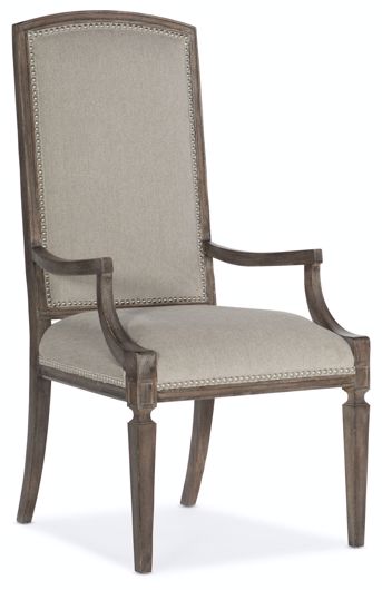 Picture of Arched Upholstered Arm Chair - 2 per carton/price ea   