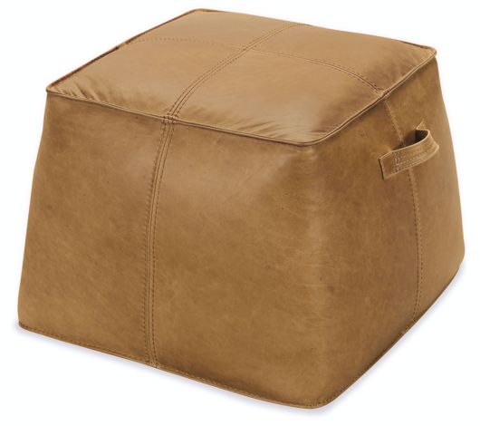 Picture of Birks Large Leather Ottoman        